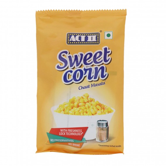 ACT II Sweet Corn (Chaat Masala) 152g