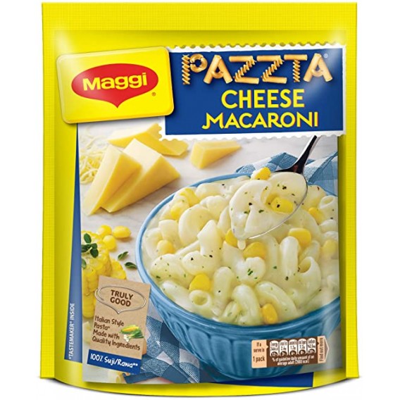 Nestle MAGGI PAZZTA Instant Pasta, Cheese Macaroni – 70g Pouch