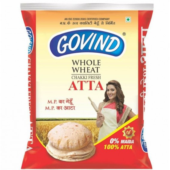 Atta -Govind Whole Wheat(20 Kg)