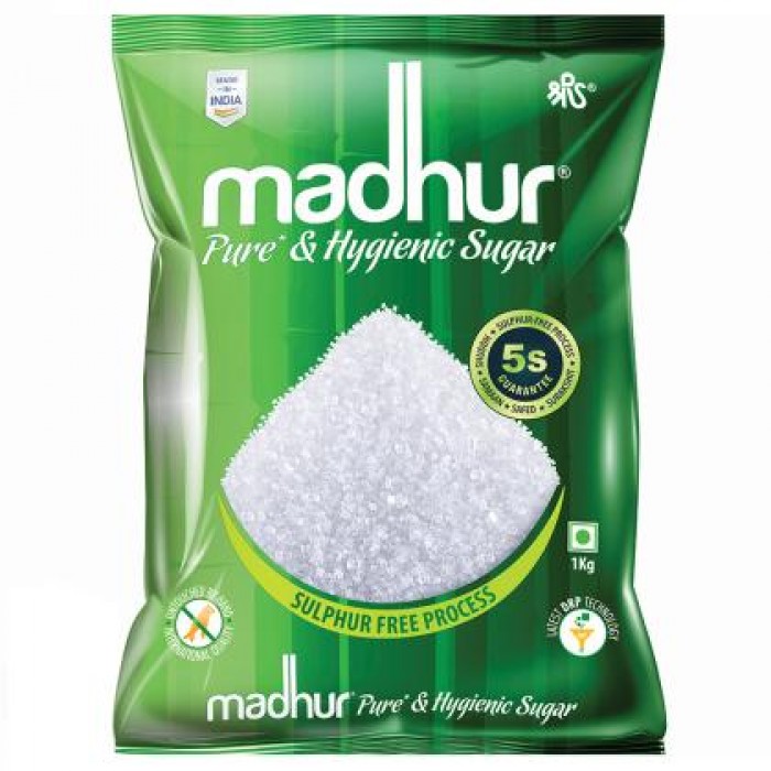 Madhur Sulphur Free Sugar, 1kg