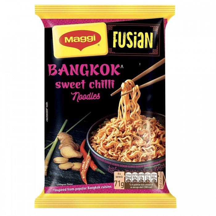 MAGGI Fusian Bangkok Sweet Chilli Noodles - 71g Pouch