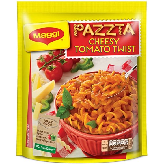 MAGGI Pazzta Instant Pasta - Cheesy Tomato Twist, 64 g