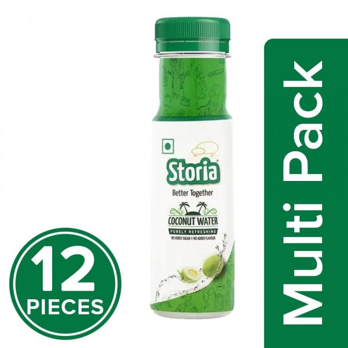 STORIA Coconut Water, 180ml (PACK of 12)