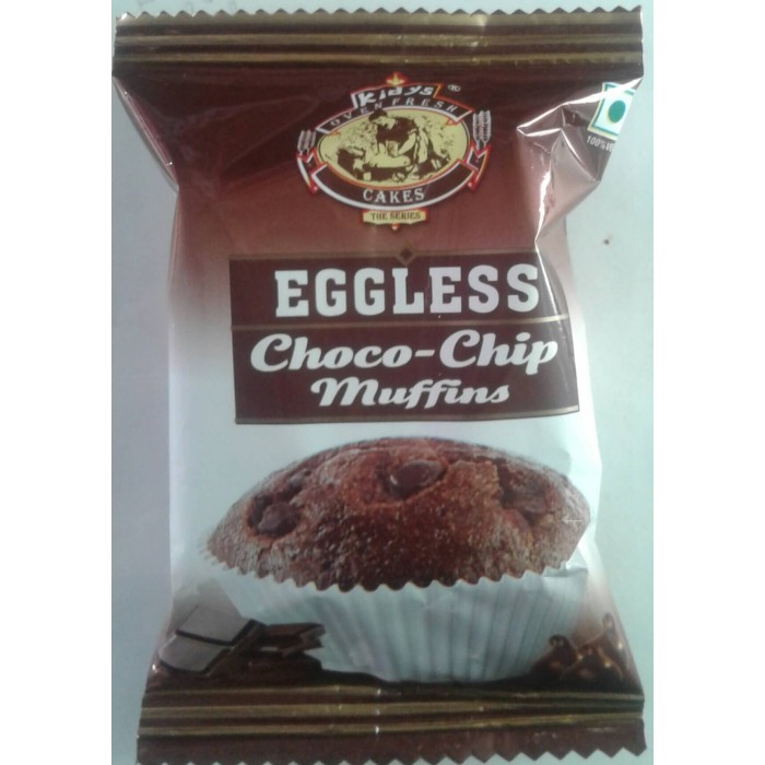 Kidys Choco Chip Muffins Eggless