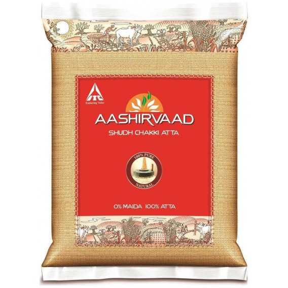 Aashirvaad Shudh Chakki Whole Wheat Atta,10kg