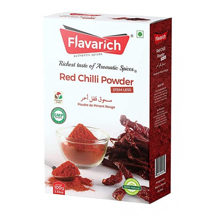 Flavarich Kashmiri Chilli Powder, 100 gm
