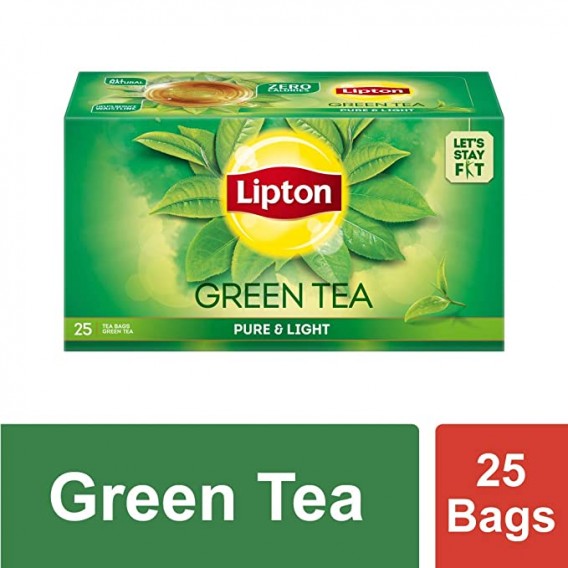 Lipton Honey & Lemon Green Tea Bags, 25 Pieces