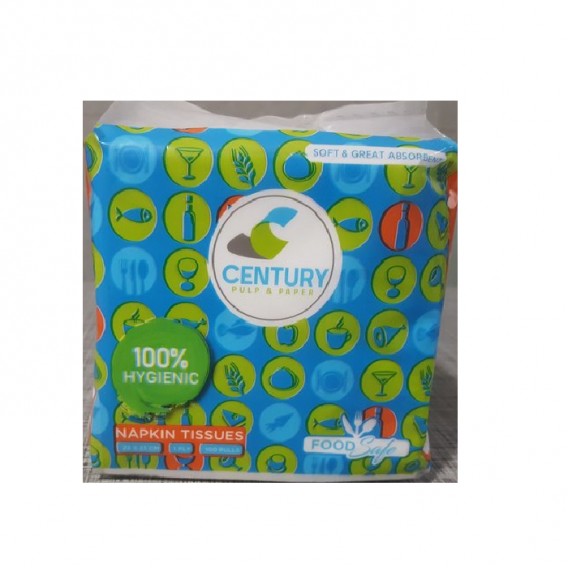 Century Napkin Tissue (23 cm X 23 cm, 100 pulls) **