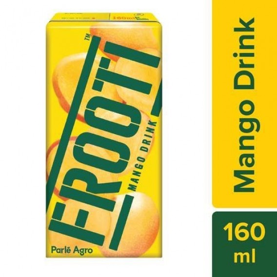 Frooti Mango Drink,160 ml (Tetra Pack)