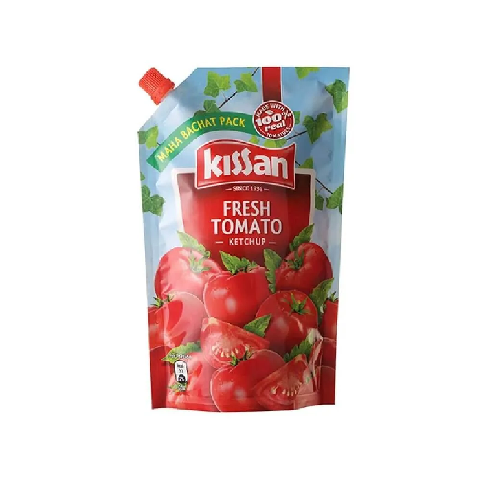 Kissan Fresh Tomato Ketchup Pouch (425 gm)