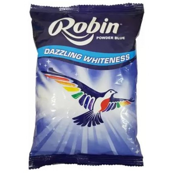 Robin Dazzling Whiteness Powder Blue - 100 g