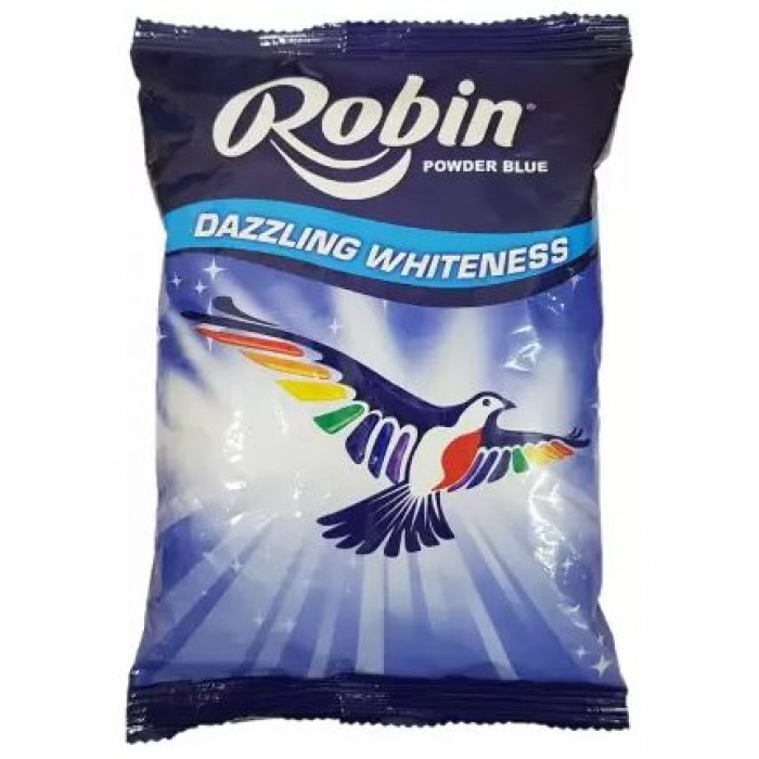 Robin Dazzling Whiteness Powder Blue - 100 g