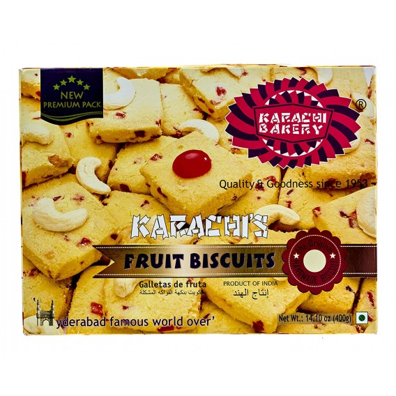 Karachi Fruit Biscuit - Premium, 400 g