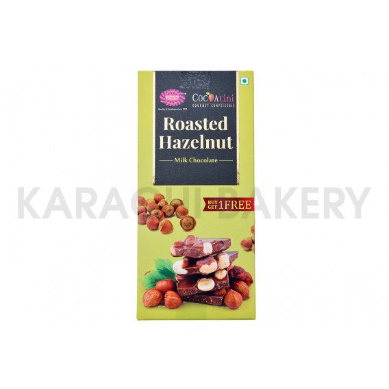Karachi Bakery Roasted Hazelnuts Chocolate Bar,60 g