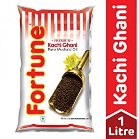 Fortune Kacchi Ghani Mustard Oil (1 Ltr)