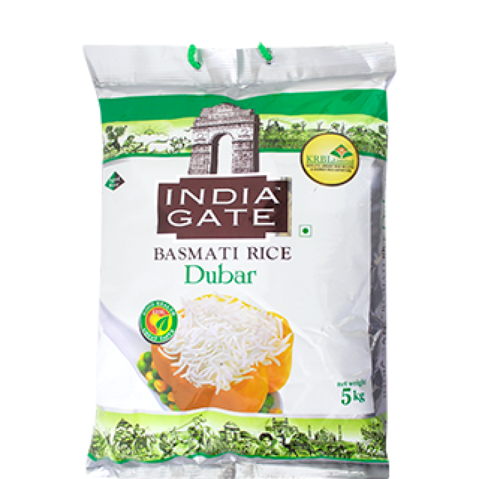 India Gate Basmati Rice Bag-Dubar