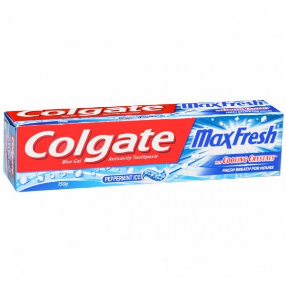 Colgate MaxFresh Anticavity Toothpaste Gel, Cooling Crystals