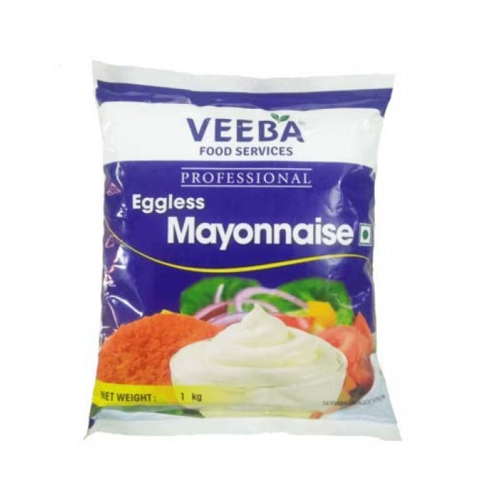 Veeba Mayonnaise Professional Pouch, 1kg