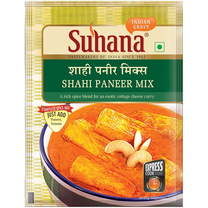 Suhana Shahi Paneer Mix 50g Pouch 